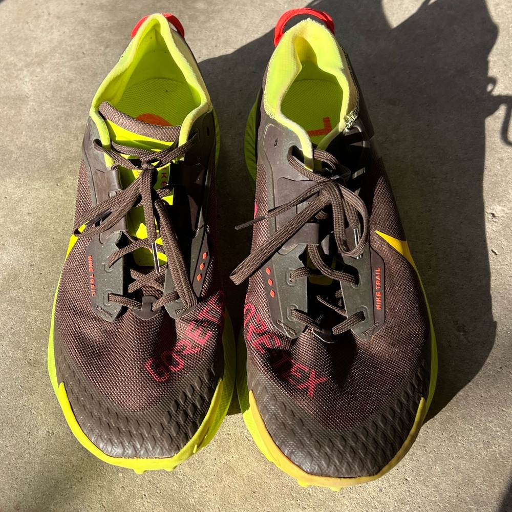 Nike Zoom Pegasus Trail 3 Gore-Tex GTX ‘Dark Chocolate Volt’ DO6728 200 Sz 12